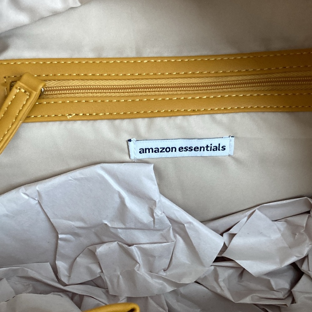 Amazon Essentials Yellow Backpack - Picture 8 of 9